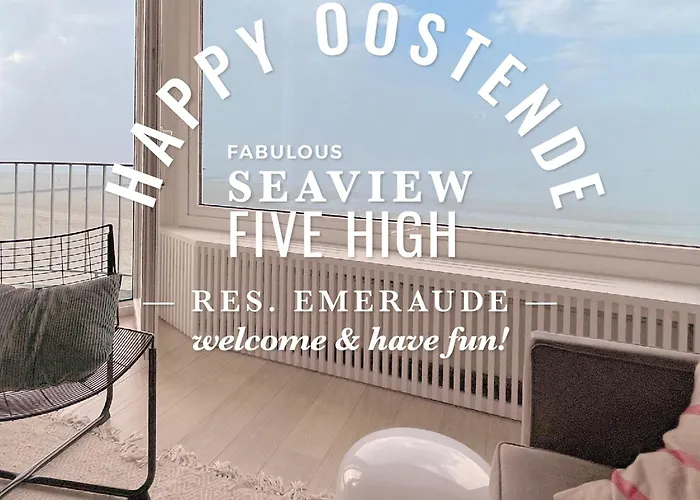 Happy In Oostende - Lovely Apartment With Seaview At The Beach